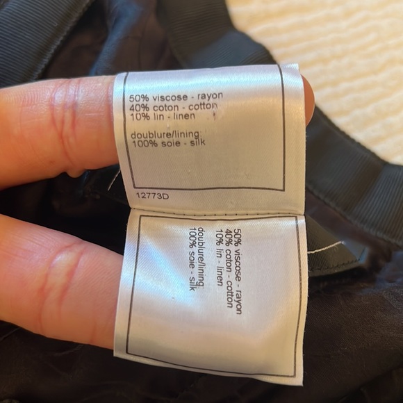 Chanel Navy and Black Jacket - size 36 - Picture 15 of 16